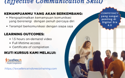 Effective Communication Skills (Terampil Komunikasi Efektif)