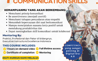 Kursus / Pelatihan Online 7 Magic of Communication Skill