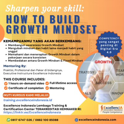 Kursus / Pelatihan Online How to Build Growth Mindset